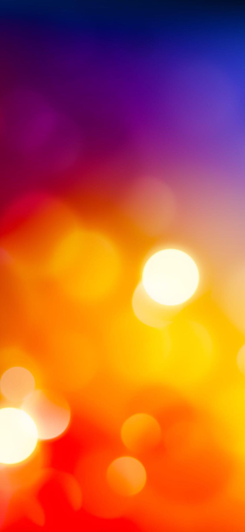 Rot, Orange, Gelb, Cool Purple und Gelb HD-Handy-Hintergrundbild