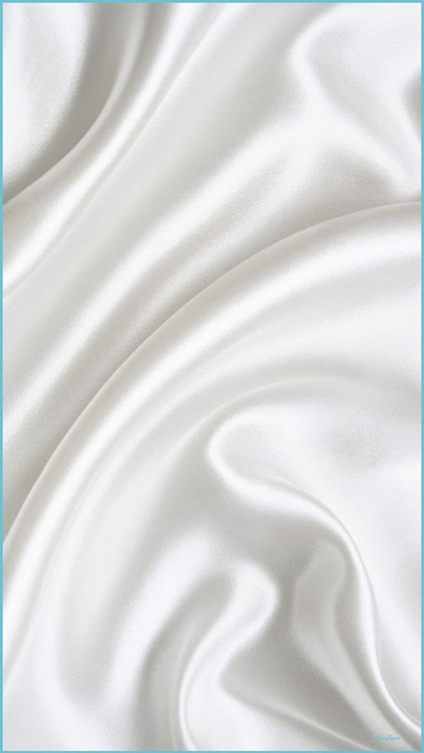 Smooth White Silk - White Satin - - - Silk HD phone wallpaper