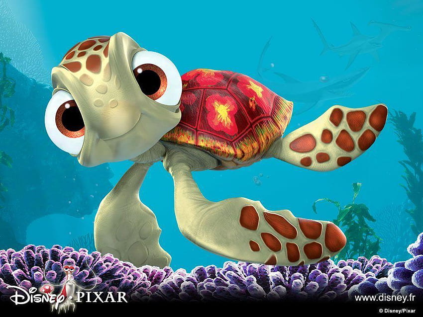 Buscando a Nemo, Tortuga Disney fondo de pantalla
