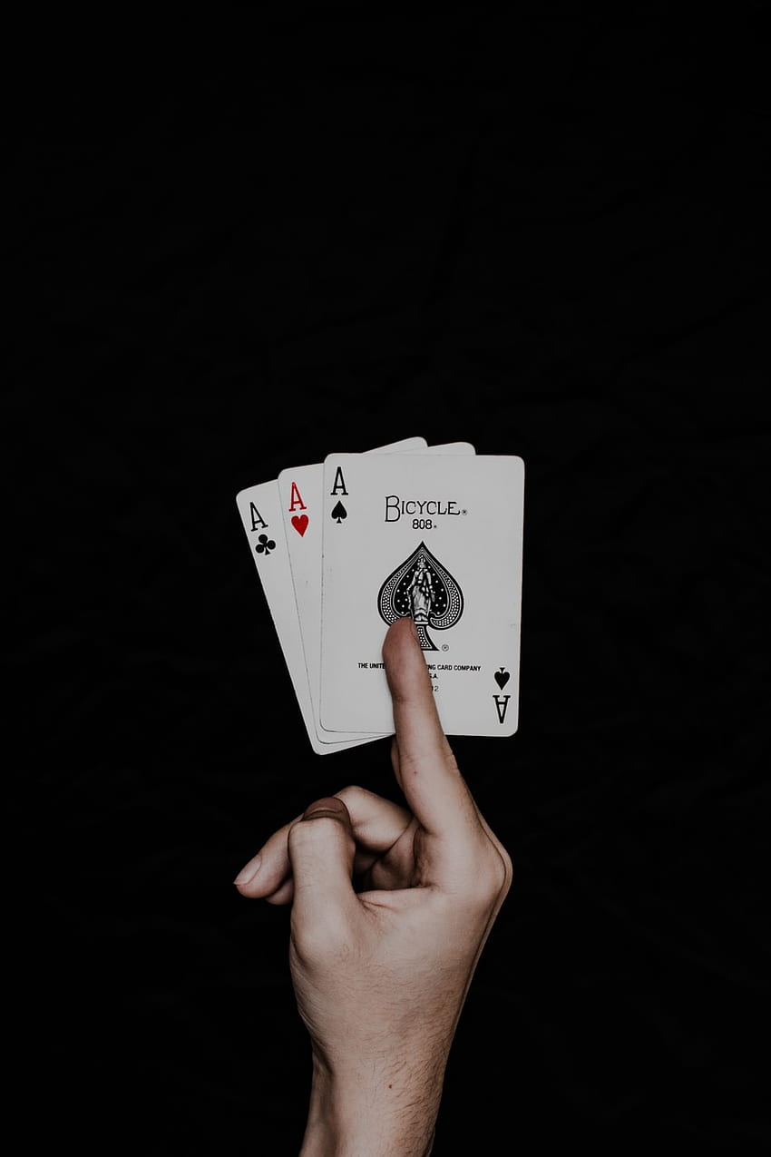 Playing Card [HQ], Gambler HD phone wallpaper