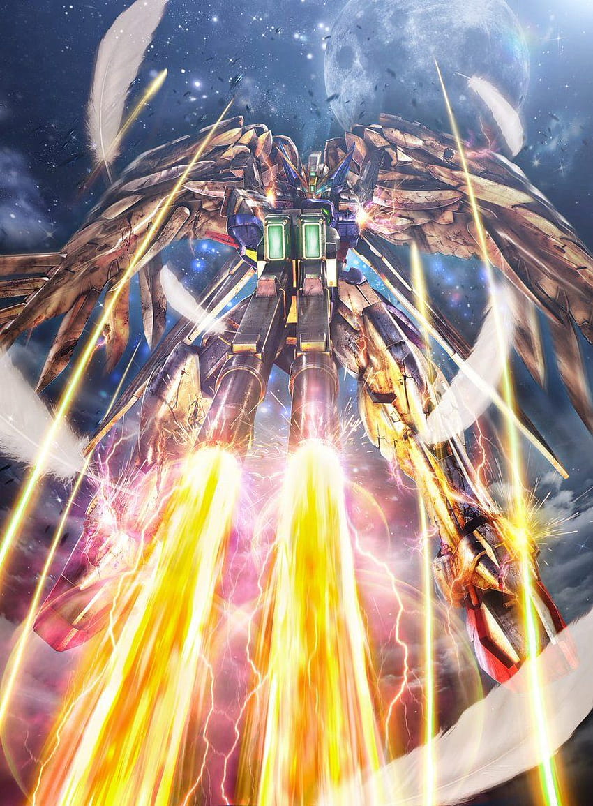 Attaquant rouge sur Gundam. Gundam, Gundam, Gundam art, Gundam Wing Zero Fond d'écran de téléphone HD