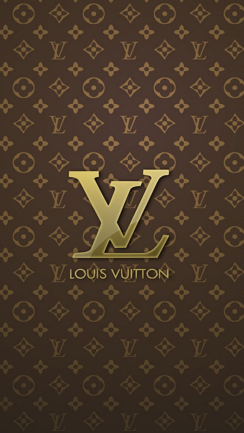 Logo Louisa Vuittona na Androida Tapeta na telefon HD