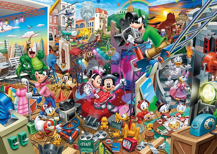 :), world, animation, disney, mickey mouse, fantasy HD wallpaper