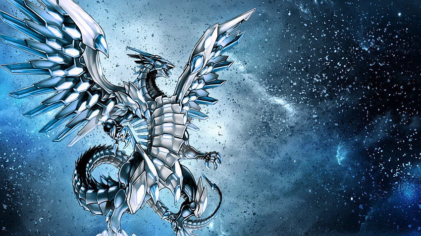 Yugioh Dragon Blanc aux Yeux Bleus, Dragon Blanc aux Yeux Bleus Fond d'écran HD