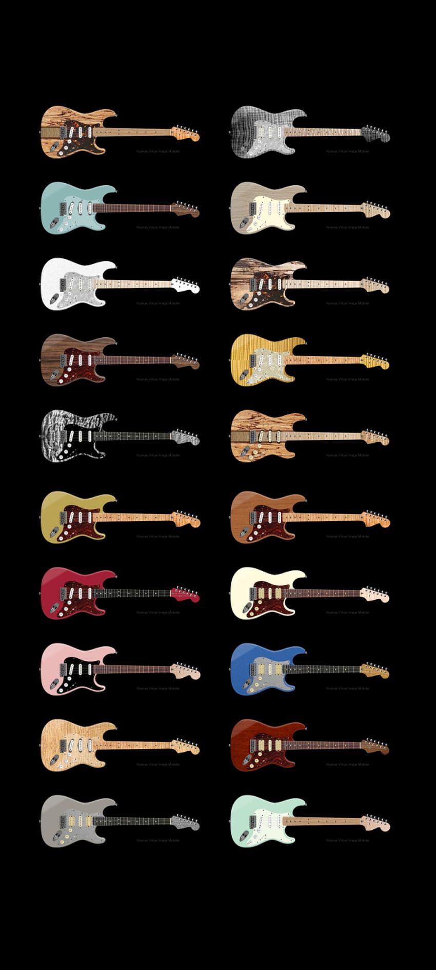 Electric Guitars, electricguitar, guitar HD phone wallpaper