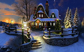 Live christmas background HD wallpapers