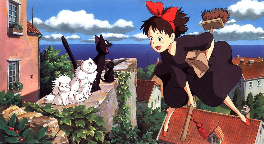 Kiki's Delivery Service and Background HD wallpaper