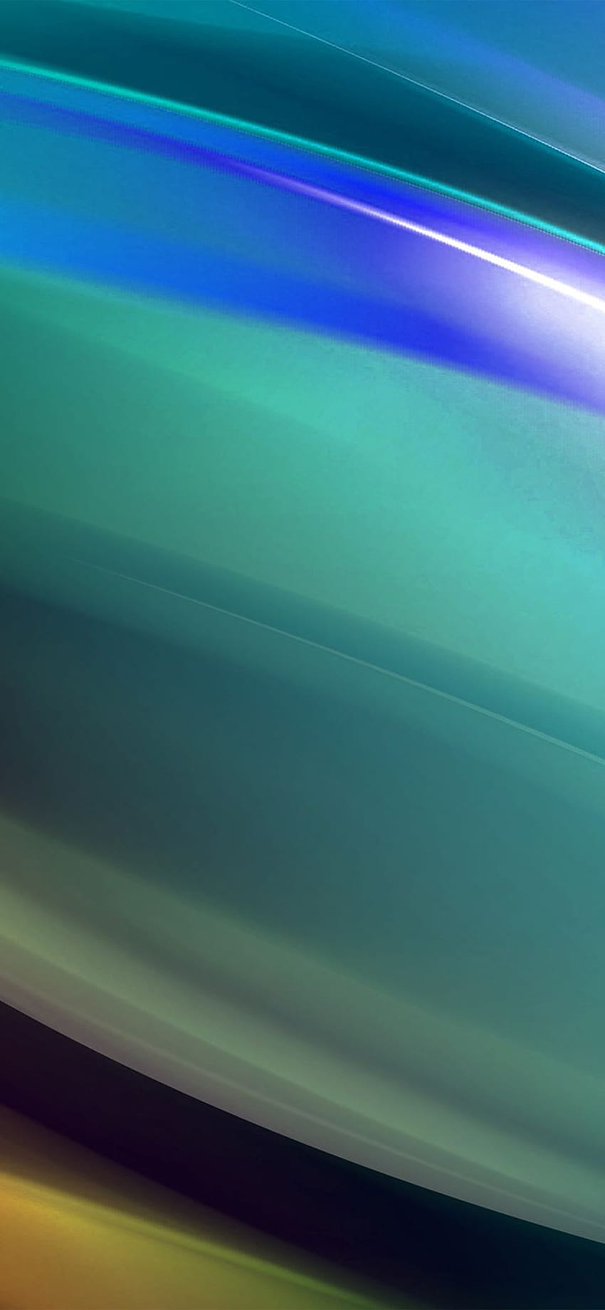 iPhone X - Teal Turquoise Abstract Curve HD phone wallpaper
