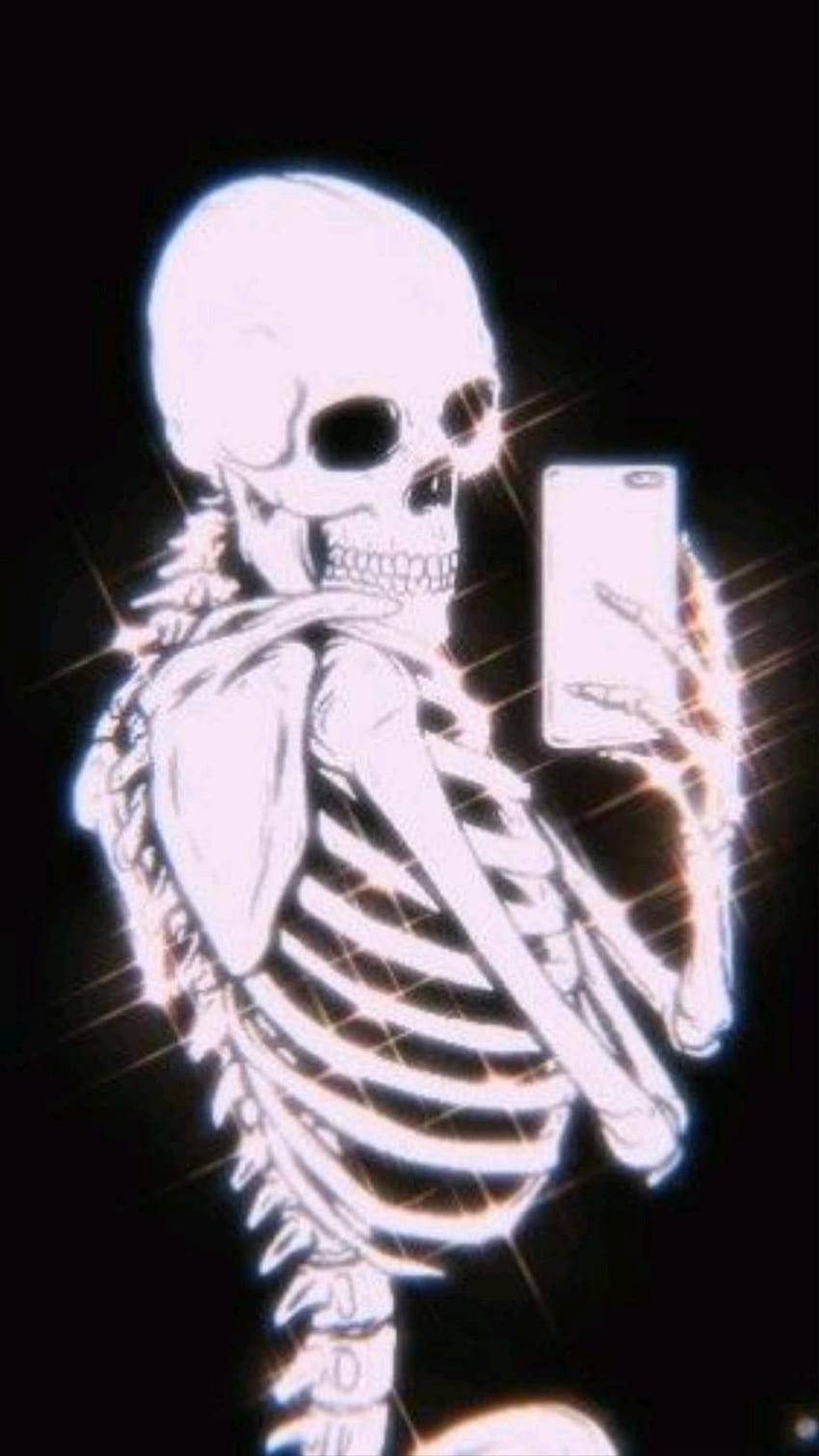 Aesthetic, Skeleton Girl วอลล์เปเปอร์โทรศัพท์ HD