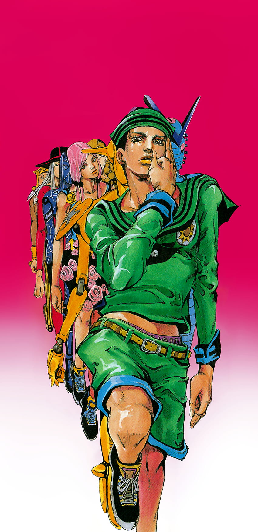 Posting a wallpaper a day until stone ocean is animated day 49: Oingo Boingo  Brothers : r/JoJoWallpapers