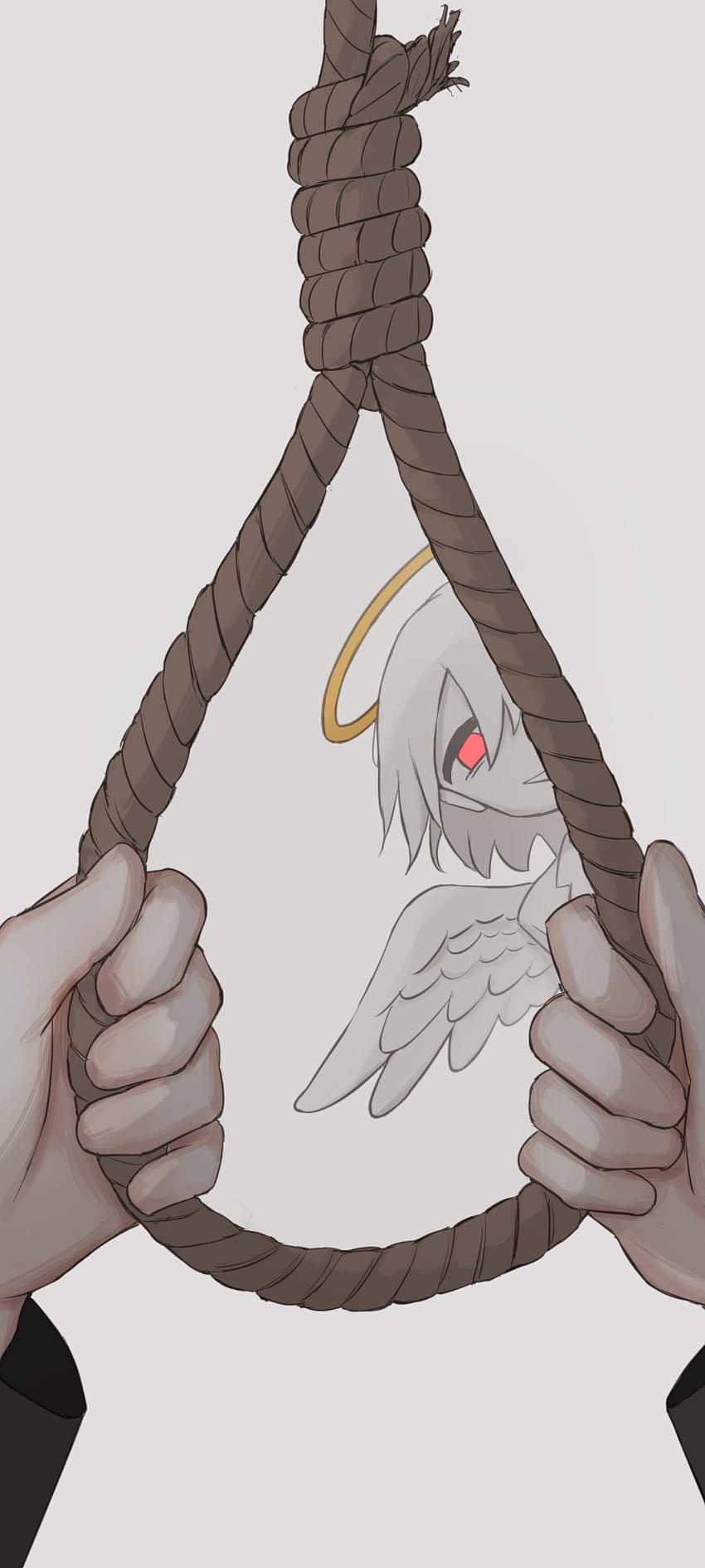 sad anime angel, Death~Angel