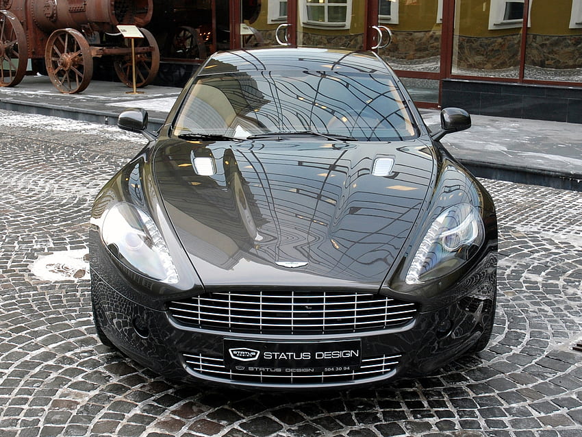 Aston Martin, Samochody, Widok z przodu, Ulica, 2011, Rapide Tapeta HD