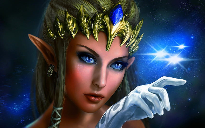 1920x1080px, 1080P Free download | MAGIC TOUCH, crown, magic, girl ...