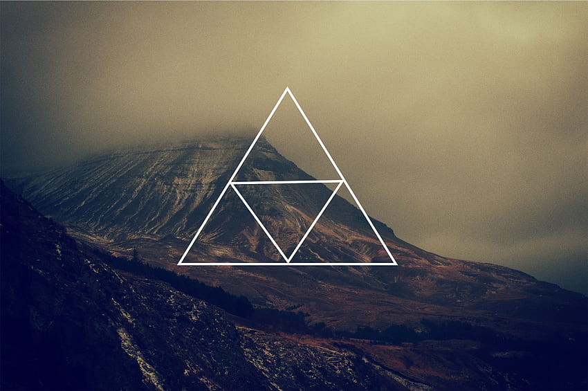 How to create an Hipster triangle - Art meets HD wallpaper
