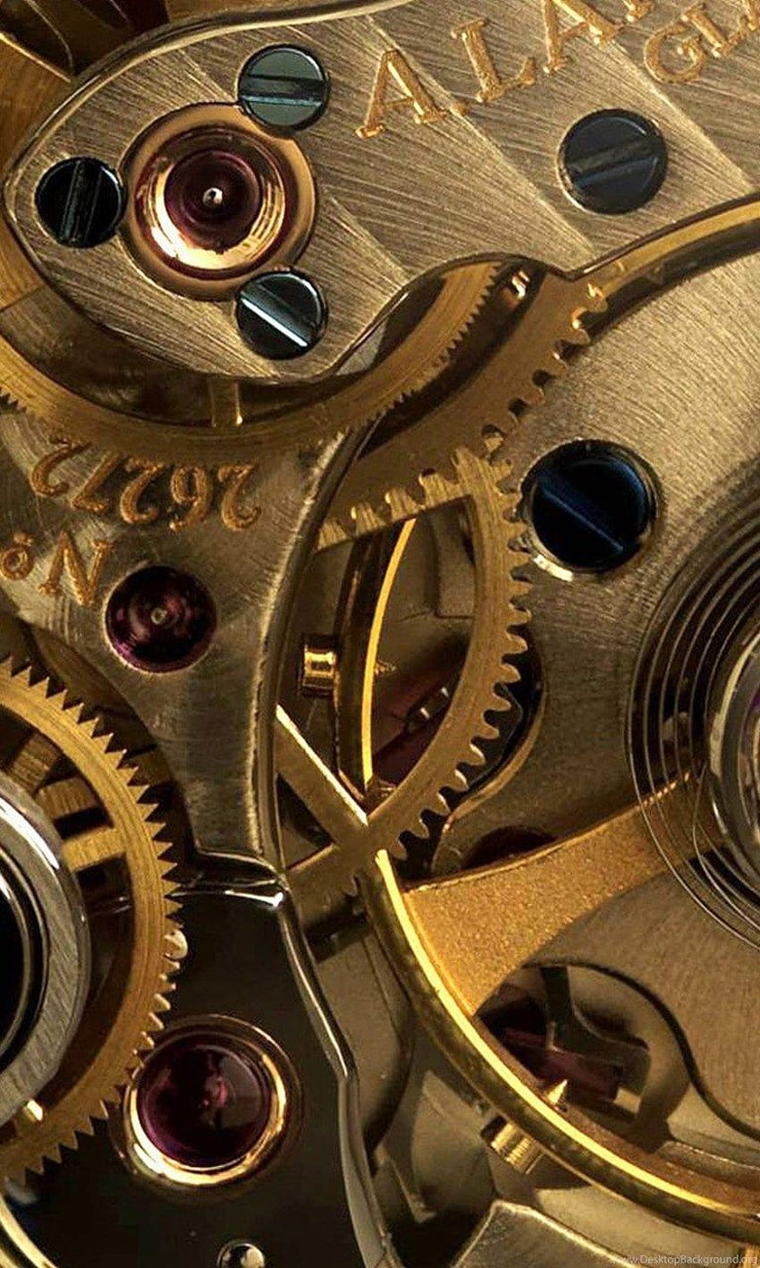 Steampunk Mechanical Maps Clock Watch Gears Background HD phone wallpaper |  Pxfuel