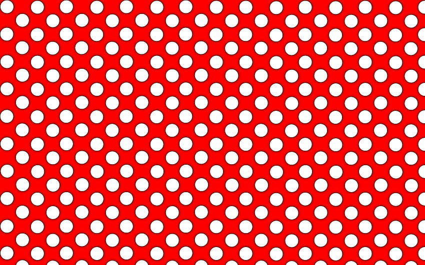Titik Polka, Titik Merah Wallpaper HD