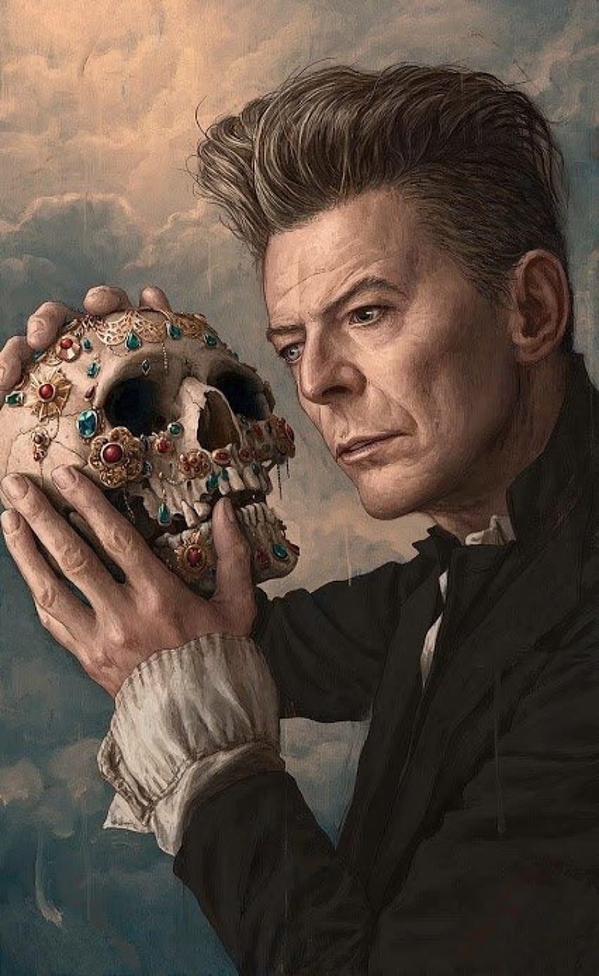 David Bowie Cráneo, arte, pintura, DavidBowie fondo de pantalla del  teléfono | Pxfuel
