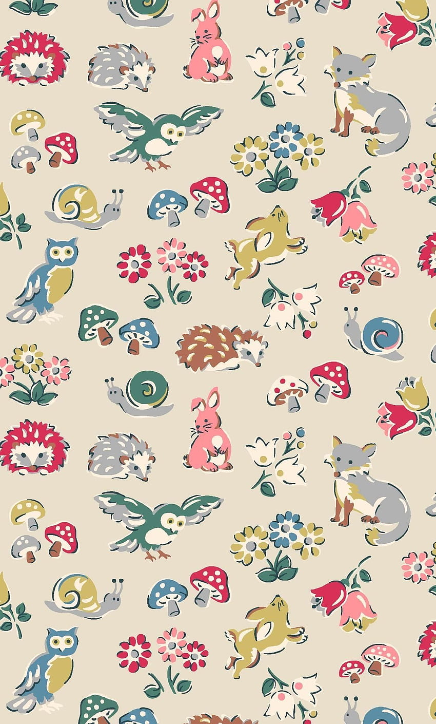 Dark Woodland Animals Wallpaper buy at the best price with delivery   uniqstiq