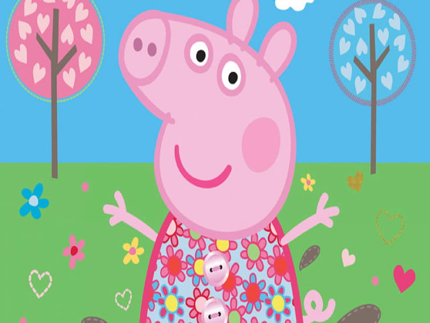 Peppa Pig HD wallpaper