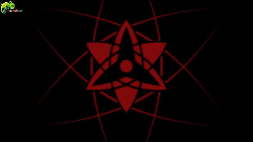 Uchiha-Clan: Gambar Mata Sharingan Itachi Bergerak, Mata Sasuke HD-Hintergrundbild