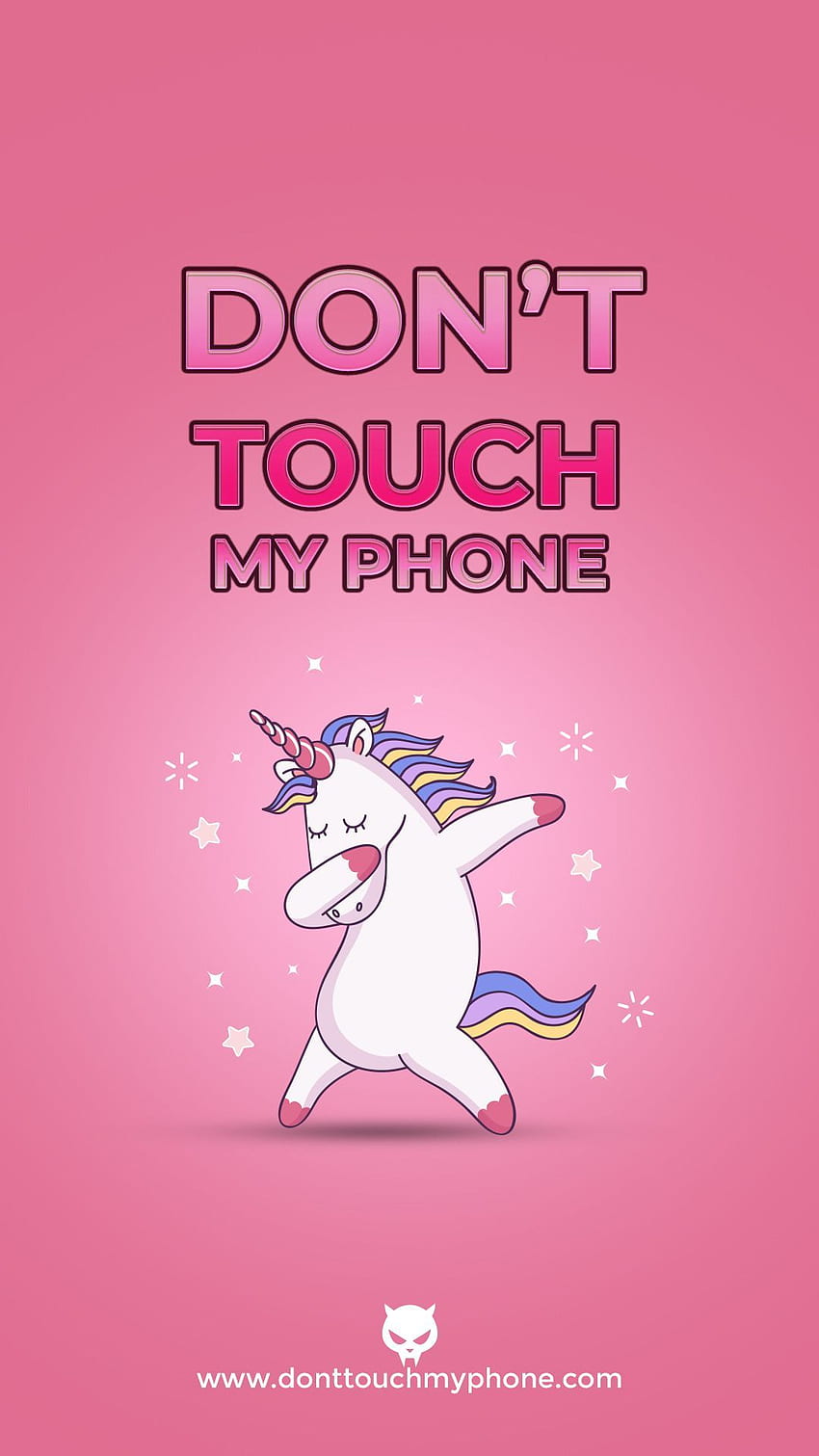 Cute Unicorn Mobile . Cute mobile , iPhone girly, Dont touch my phone HD phone wallpaper