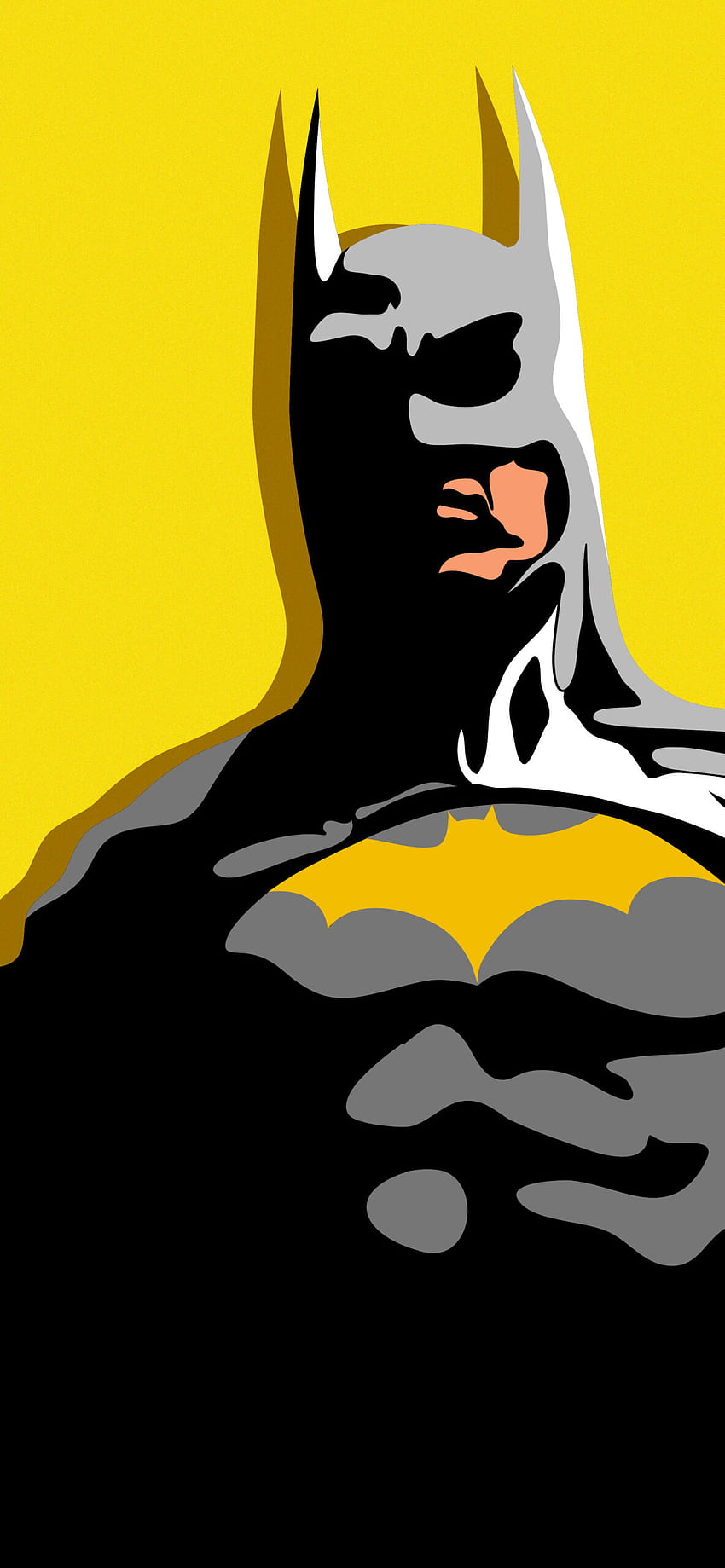 Batman per telefono - DC Comics, Batman giallo Sfondo del telefono HD