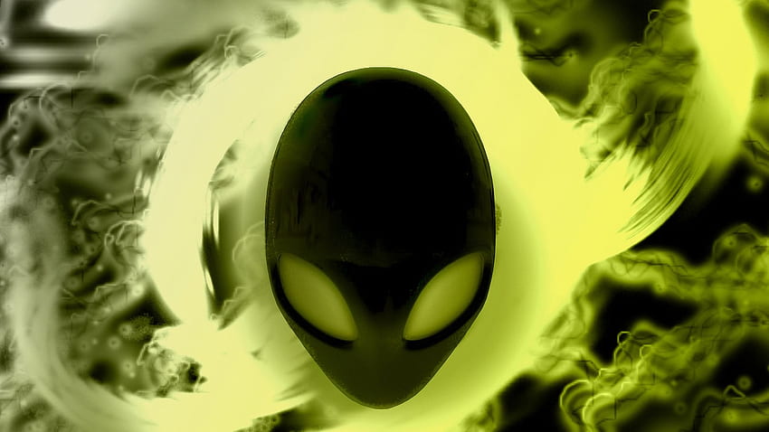 alien, Cute Light Alien HD wallpaper