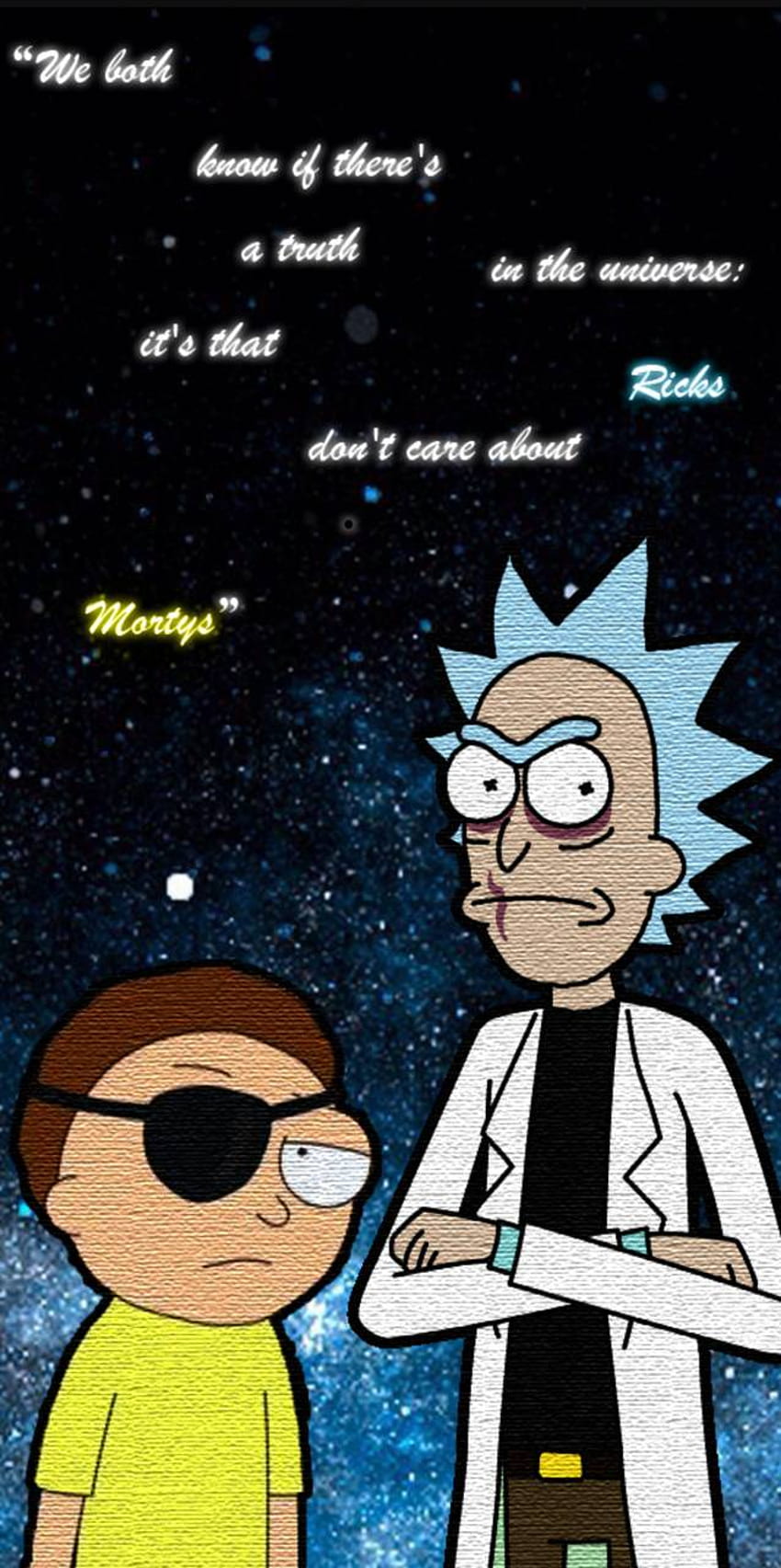 Rick and Evil Morty HD phone wallpaper | Pxfuel