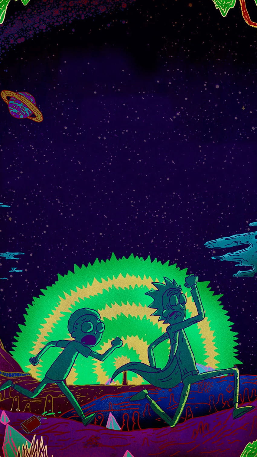 Rick and Morty x Breaking Bad : r/MobileWallpaper