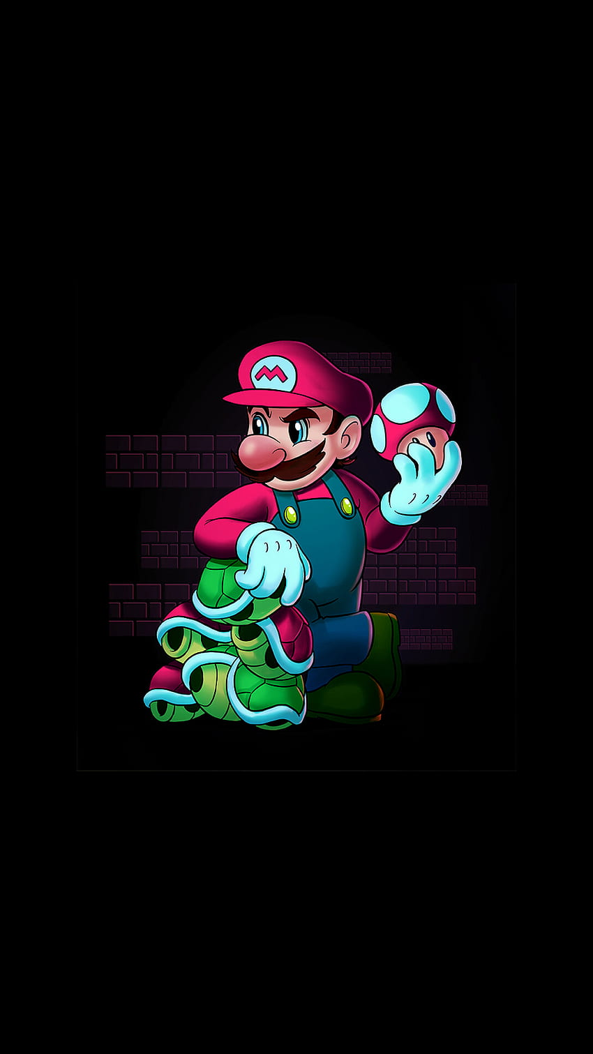 Super Mario Bros . Super-Mario-Kunst, Mario-Kunst, Papier-Mario HD-Handy-Hintergrundbild