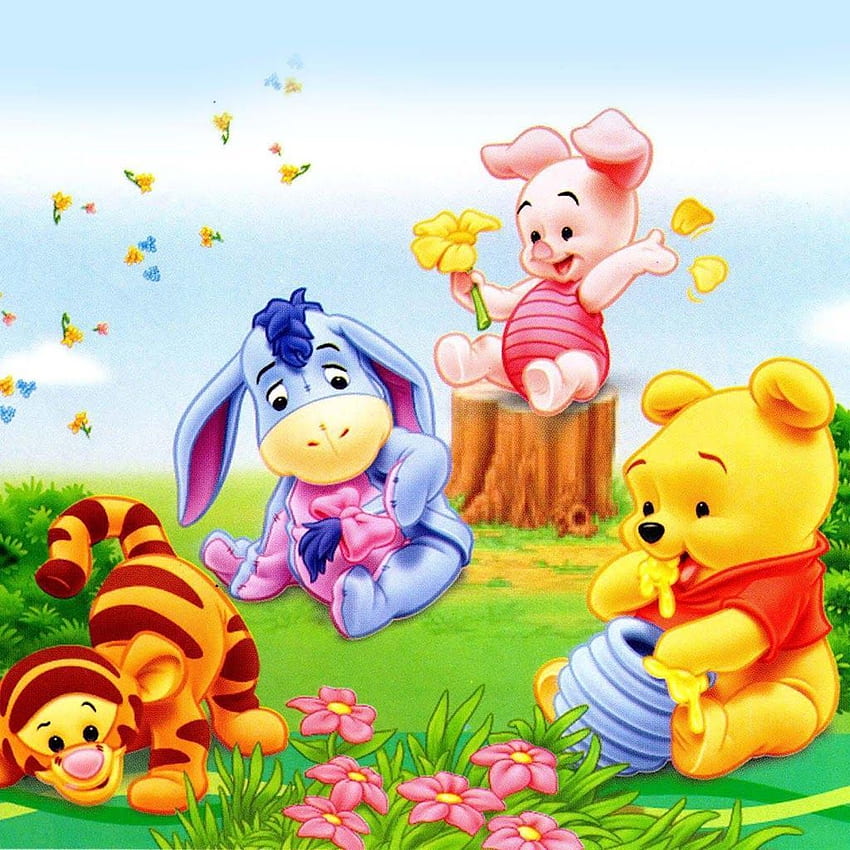 Baby iPhone Winnie The Pooh, Cute Winnie the Pooh HD phone wallpaper