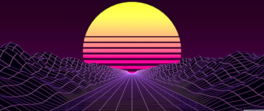 Synthwave ❤ for • Wide & Ultra , Synthwave Computer HD wallpaper