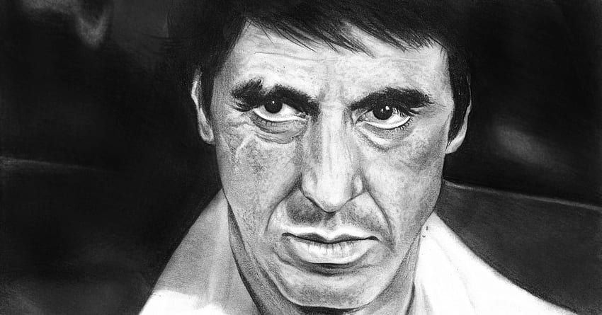 Al Pacino 03  Pencil drawing character  Tony Montana fil  Flickr