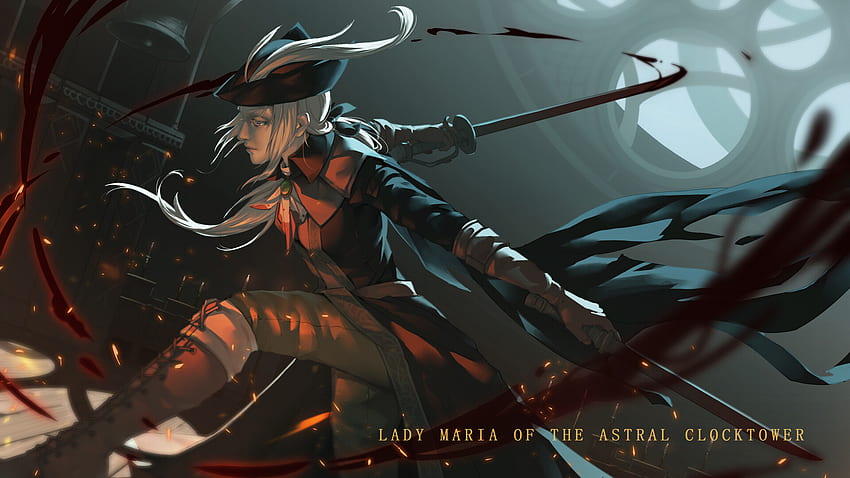 ArtStation - Bloodborne - Lady Maria de la Torre del Reloj Astral, Fei HU fondo de pantalla