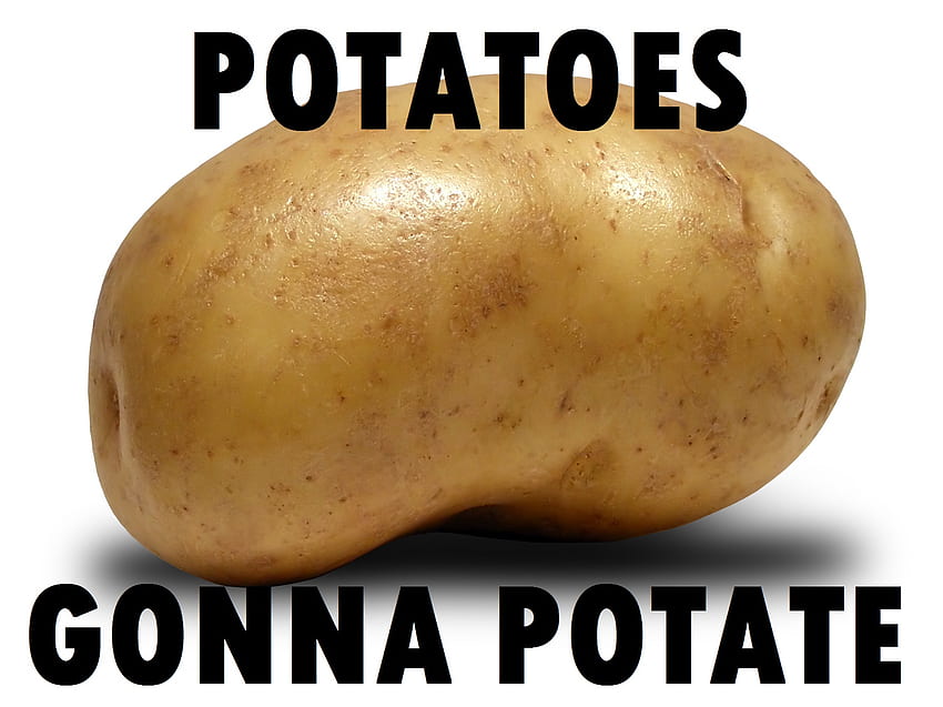 Patate, patate, patate, vado Sfondo HD