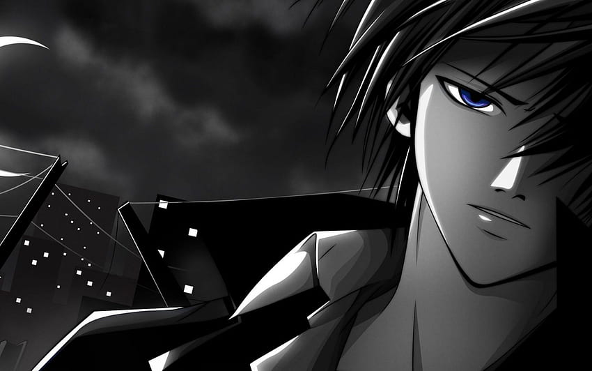 Anime Dark Boy, Extremely Cool Anime Boy HD wallpaper