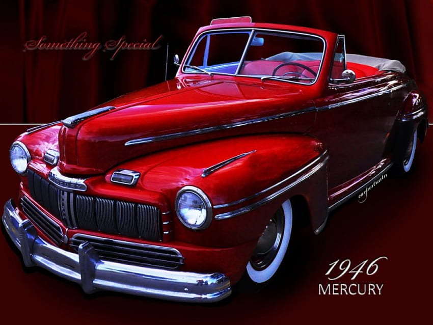 1946 Mercury, rtęć, custom, auto, samochód Tapeta HD