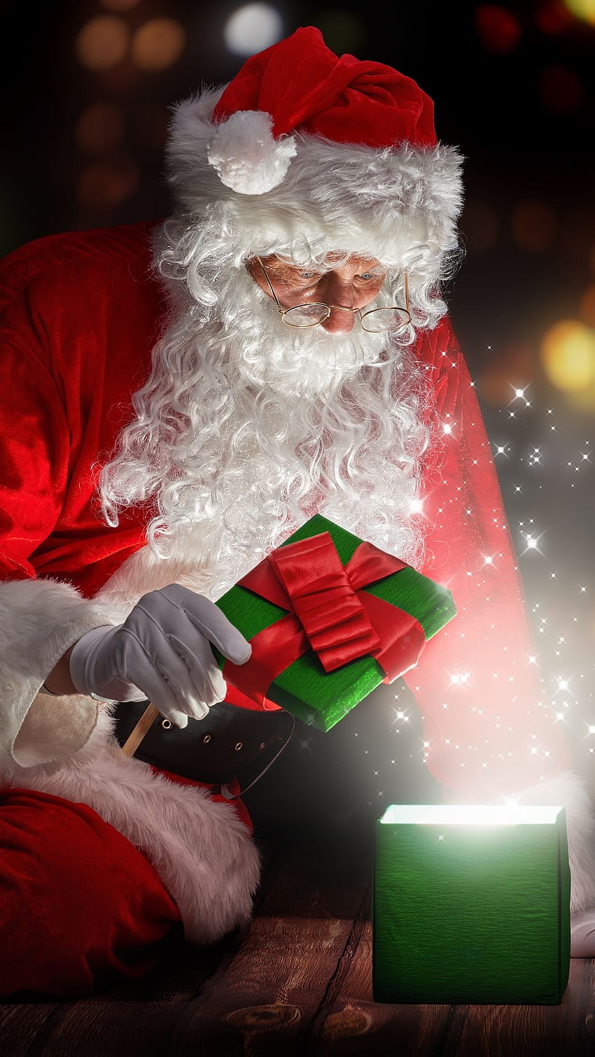 santa claus, christmas, celebrations, , for iPhone 6, 7, 8 HD phone wallpaper