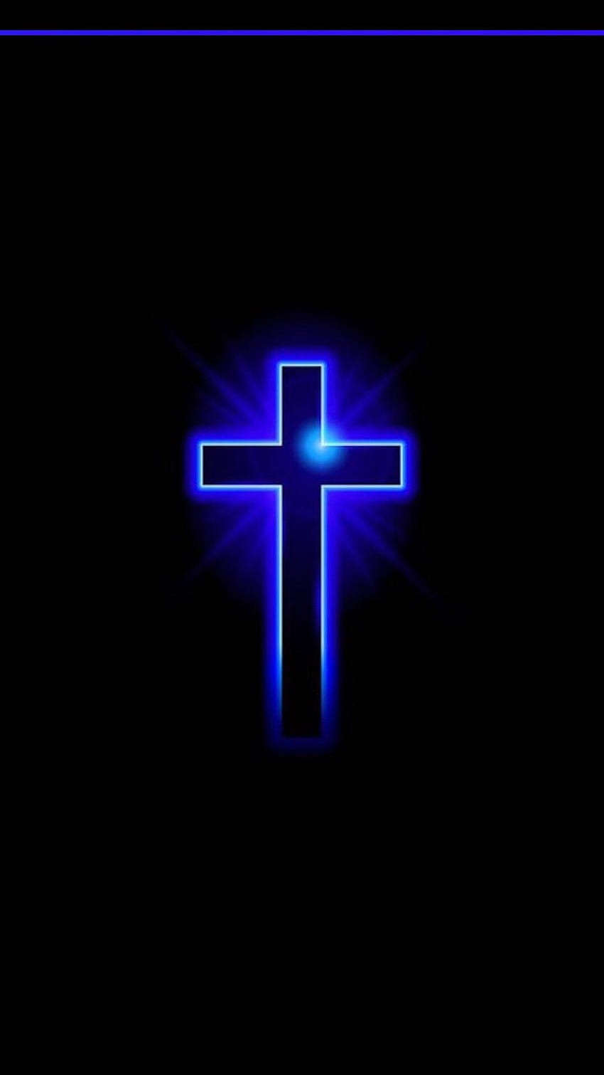 Jesus Christ iPhone X, Blue and Black Cross HD phone wallpaper | Pxfuel
