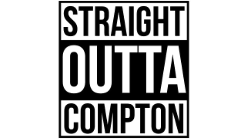Direkt aus Compton-Logos, NWA-Logo HD-Hintergrundbild