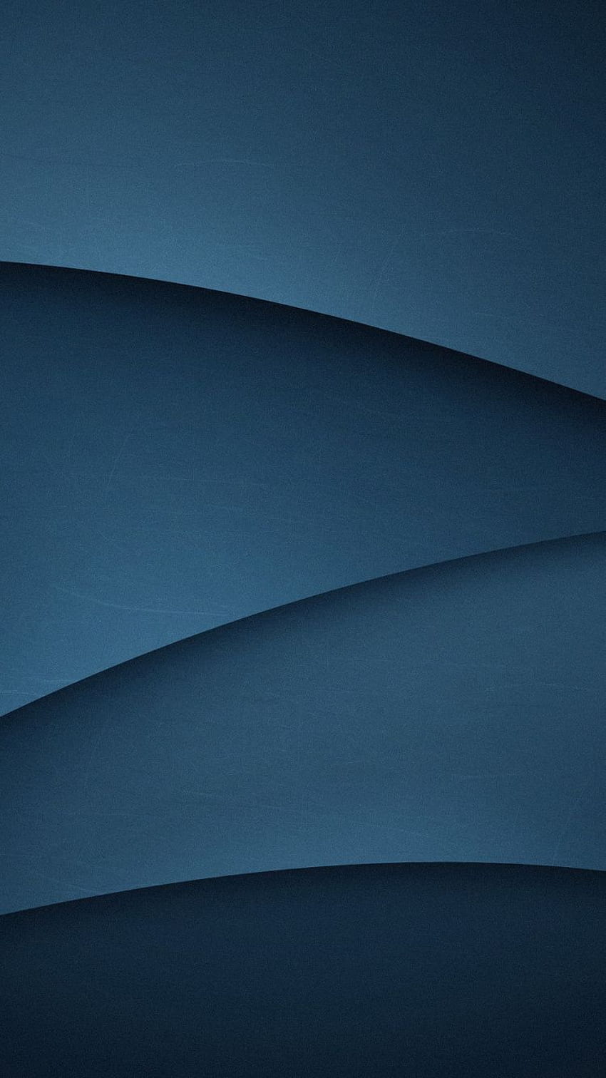 Dark Blue, Gradient, Abstract, Wave Flow, Minimalist - iPhone Abstract Minimal, Minimalist Wave HD phone wallpaper
