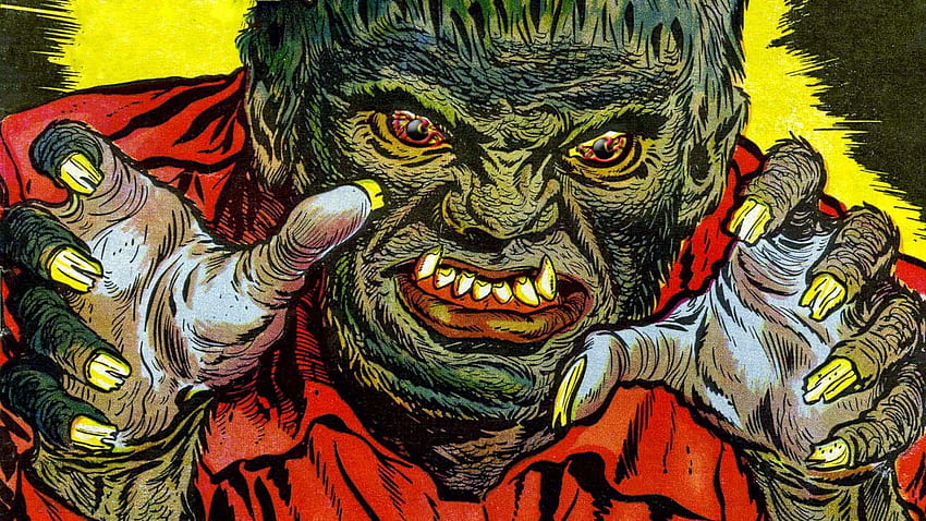 Neato Coolville. Roboterkunst, Horror, Horrorkunst, Vintage Horror Comic HD-Hintergrundbild