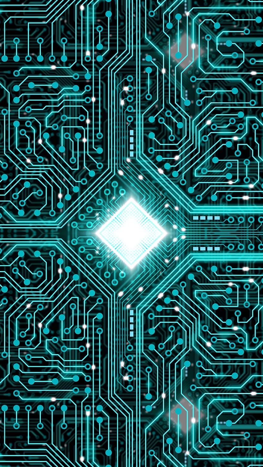 printed circuit board, central processing unit, integrated circuits chips, chipset. Technology , Electronics , Phone design, Robot Pattern HD phone wallpaper
