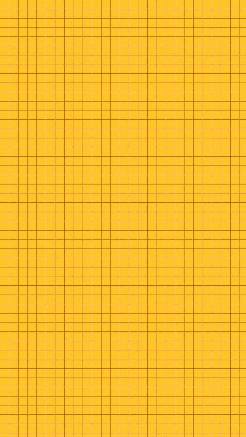 Grid Aesthetic, Aesthetic Yellow Plaid HD phone wallpaper