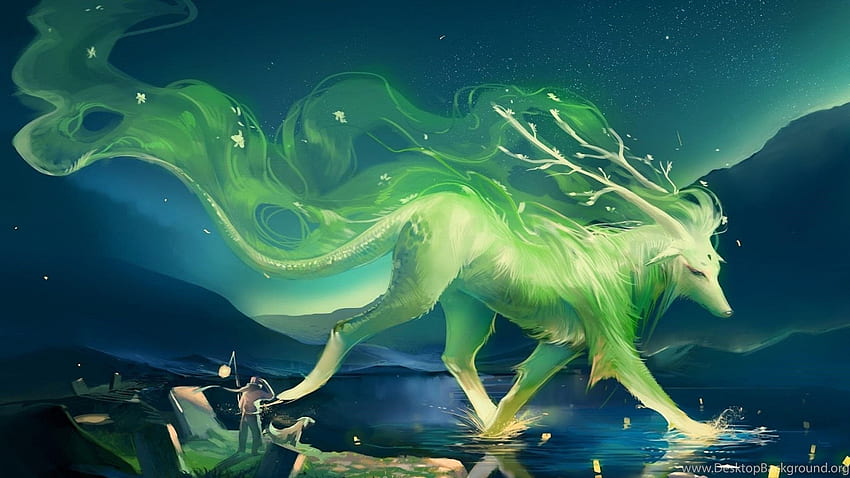Fantasy Giant Wolf Monster Artwork >> , Get It Now! Background, Legendary Wolf HD wallpaper