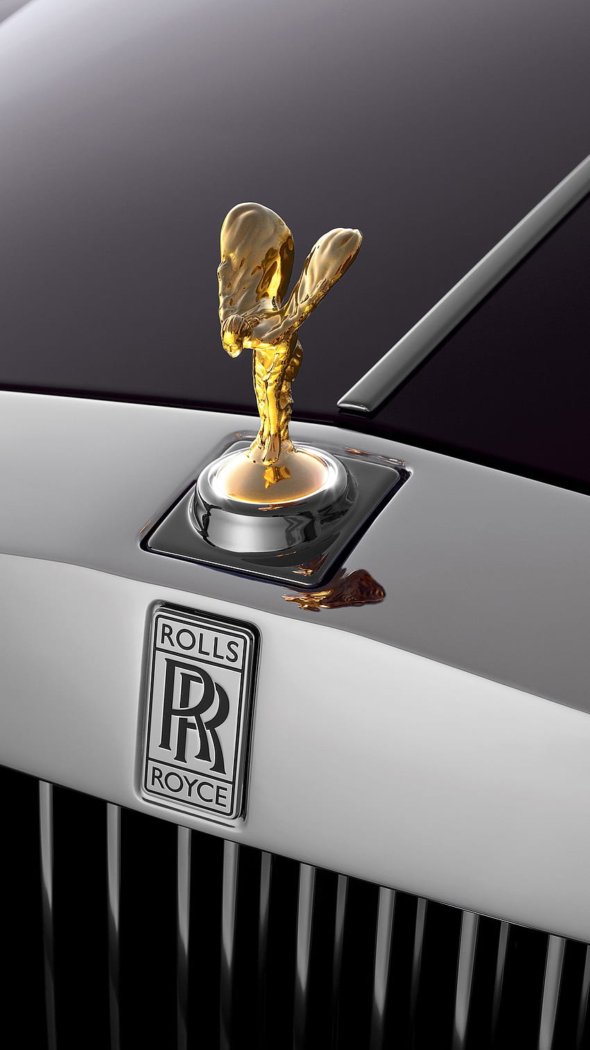 Rolls Royce, logotipo Papel de parede de celular HD