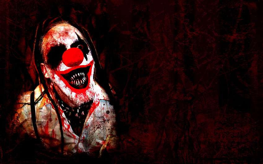 Clown, evil, creepy HD wallpaper