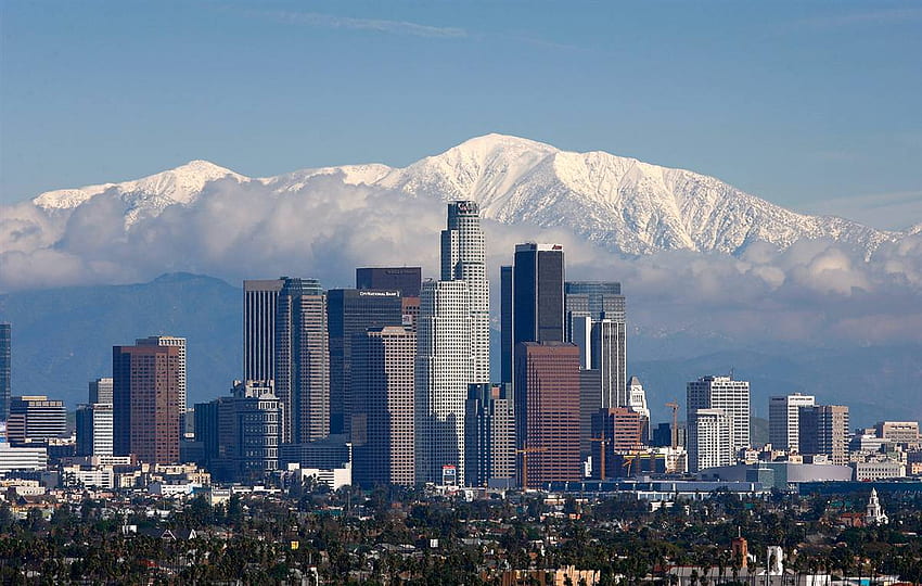Los Angeles, Grafik, Orte HD-Hintergrundbild