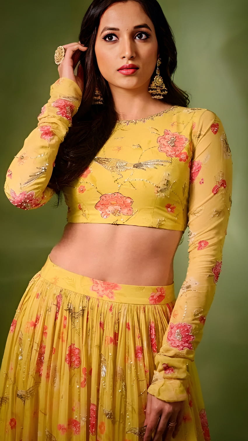 Srinidhi shetty นักแสดงหญิงชาวกันนาดา วอลล์เปเปอร์โทรศัพท์ HD