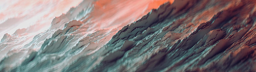 Abstract Close Up Displacements - Dual Monitor , 5120x1440 Purple HD wallpaper